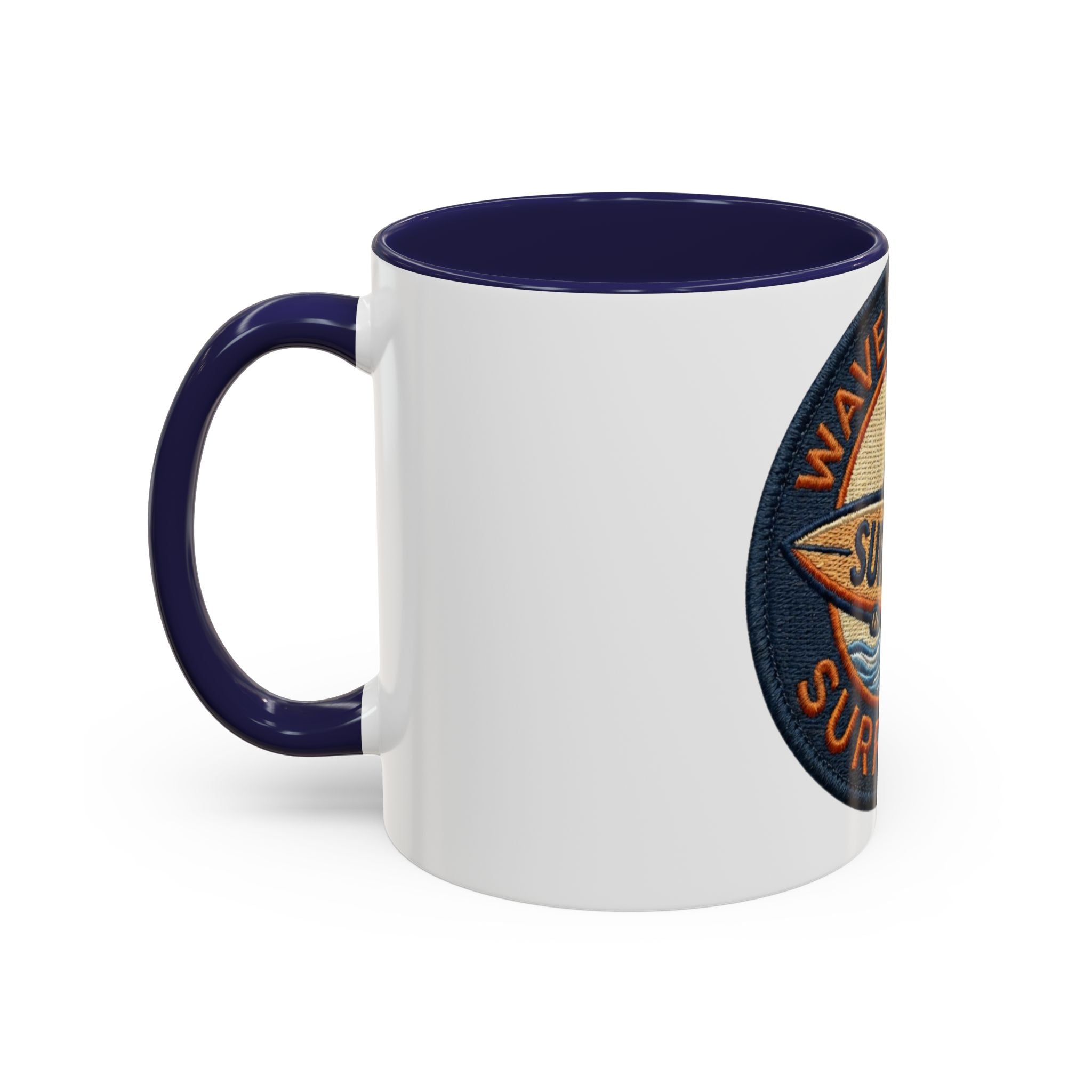 Surf's Up Wave Hunters Coffee Mug — Retro Surfin' USA Accent Mug