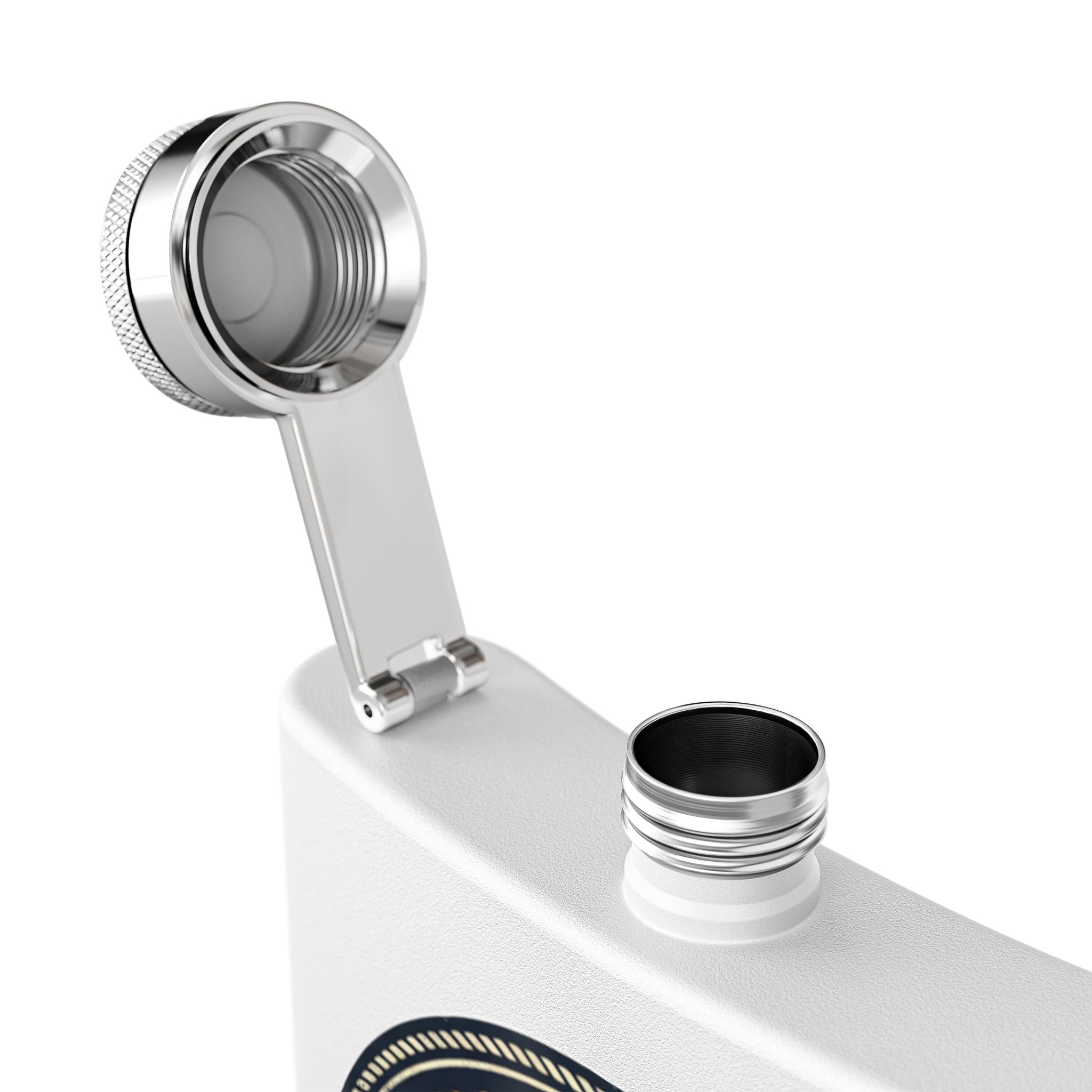 Flask — "It’s My Way or the Highway" Stainless Steel 6oz Hip Flask
