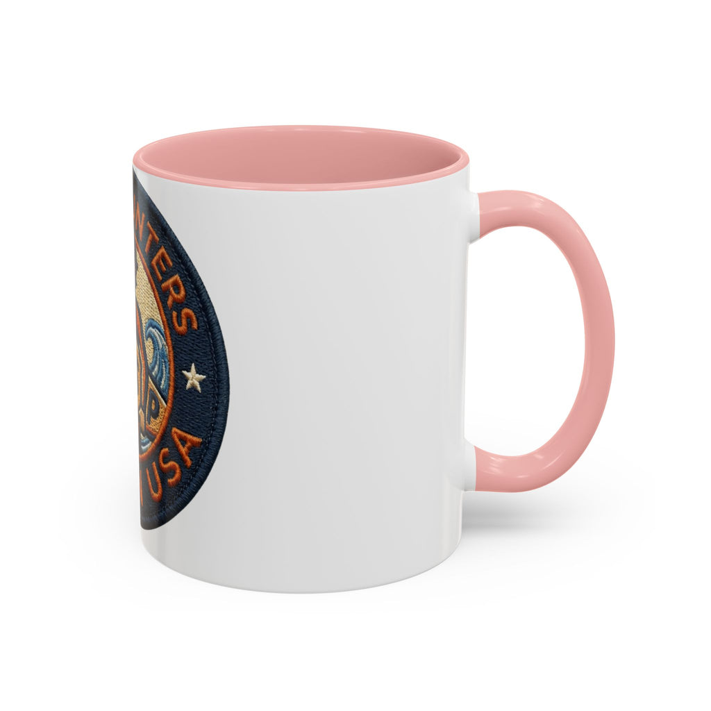 Surf's Up Wave Hunters Coffee Mug — Retro Surfin' USA Accent Mug