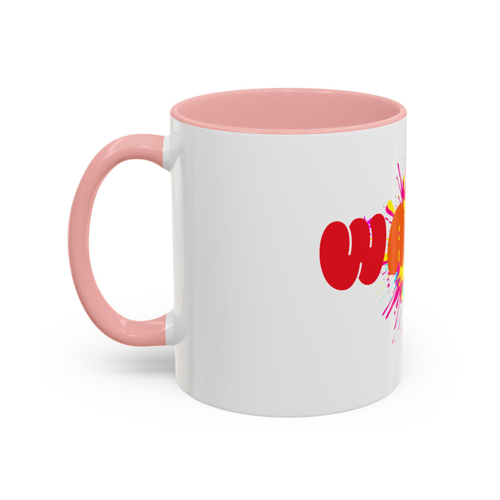 Wazzup Rainbow Splash Accent Coffee Mug (11/15oz)