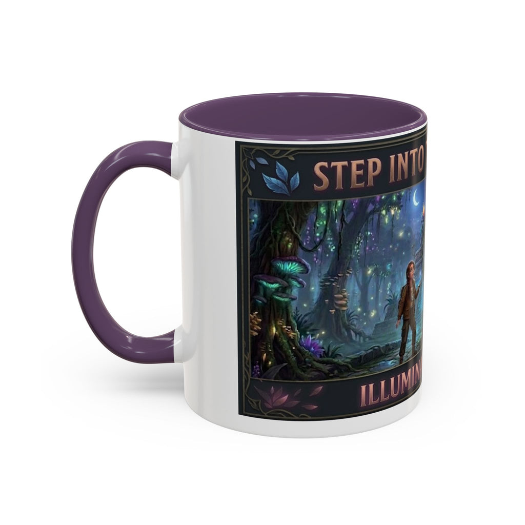 Mystical Adventure Coffee Mug — "Step Into the Unknown, Illuminate the Past"