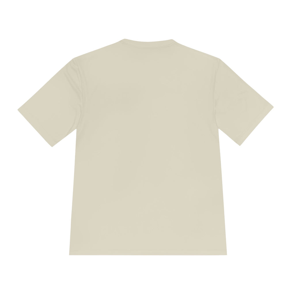 Wazup Colorblock Graphic Tee — Retro Pop 'Wazup' Moisture-Wicking Shirt