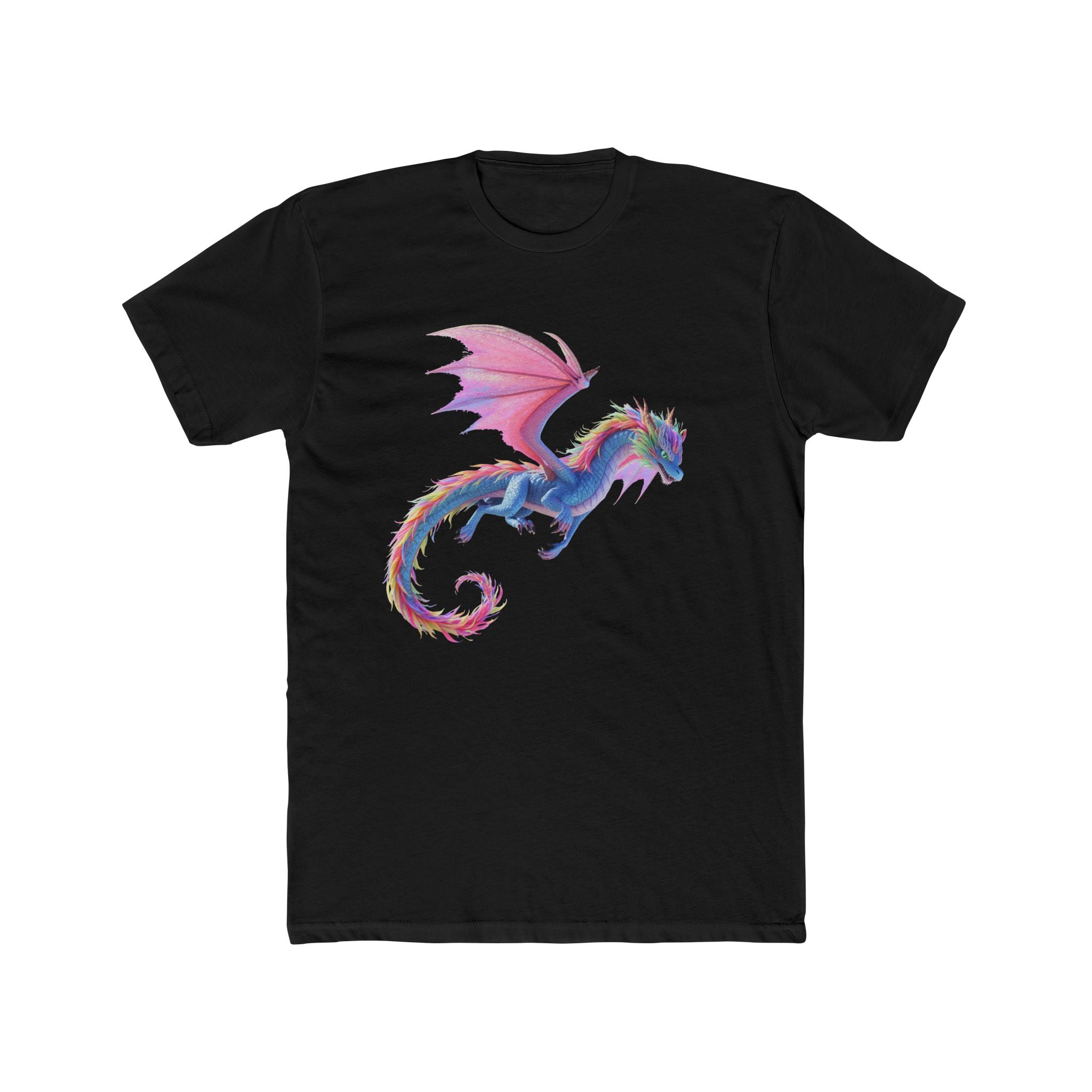 Rainbow Dragon T‑Shirt — Whimsical Fantasy Tee for Kids & Adults