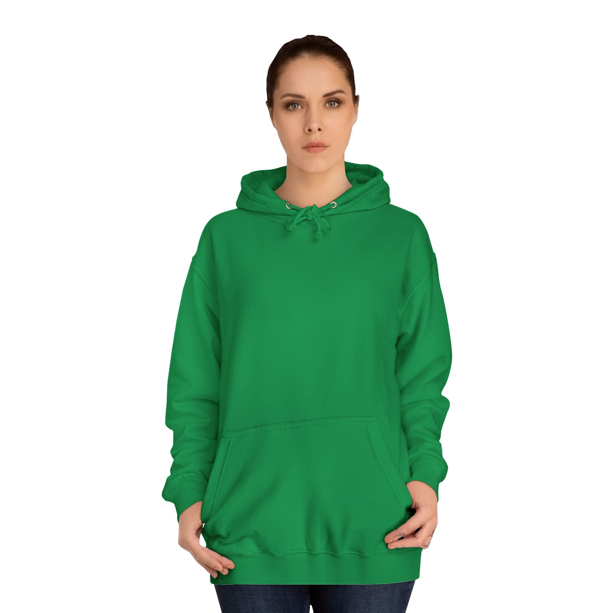 Beach Scene Hoodie — "The Beach" Retro Sunset Palm Design