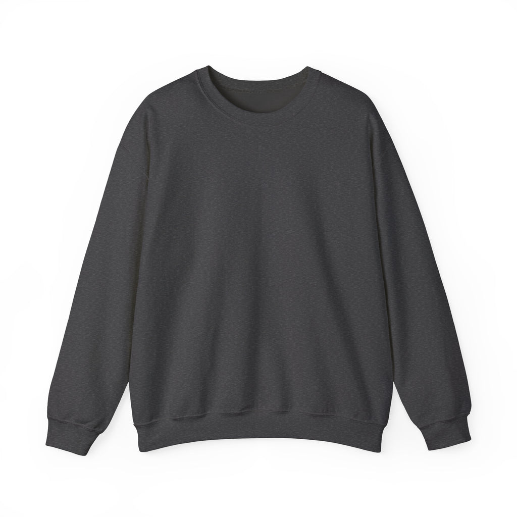 Crewneck Sweatshirt — Back Graphic Positive Notes Design ("A Place For Everyone Here")