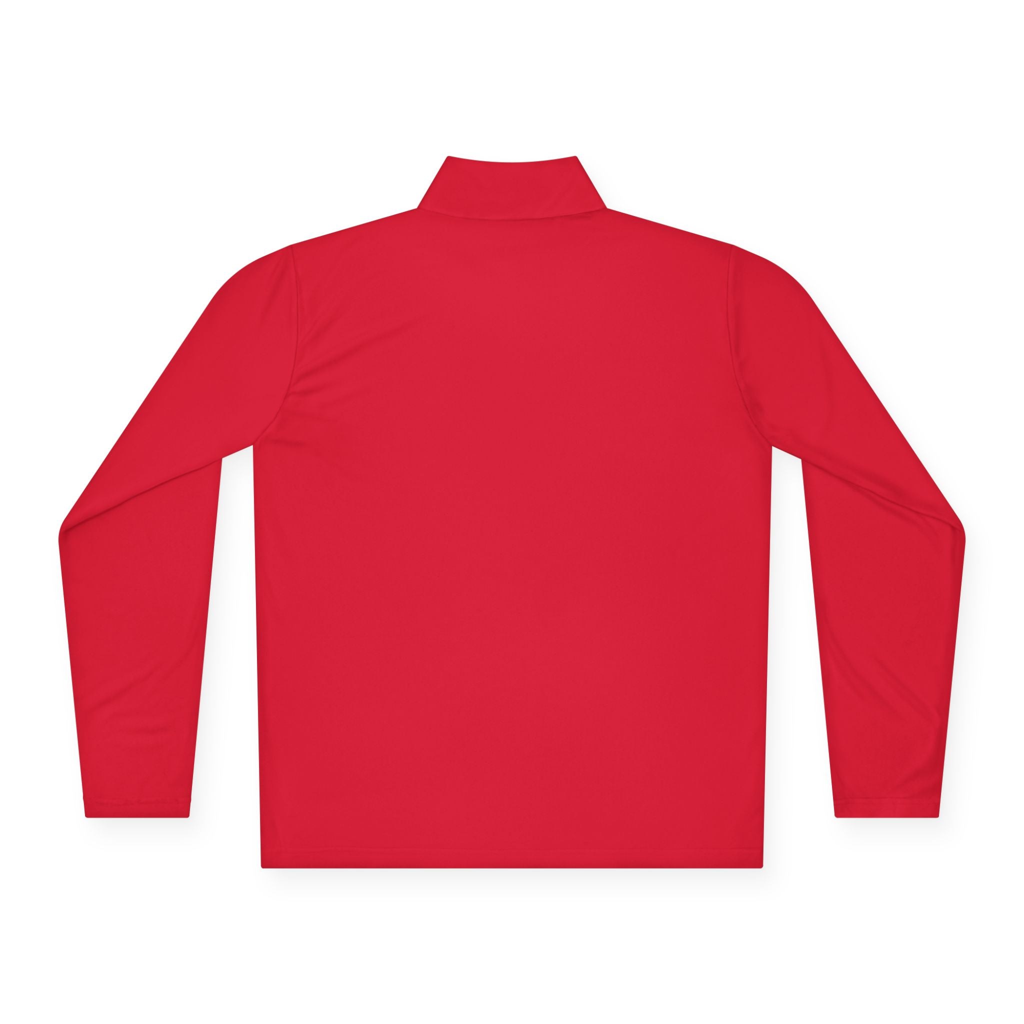 LBI Logo Cozy Crew Quarter-Zip Pullover — Retro Sunset