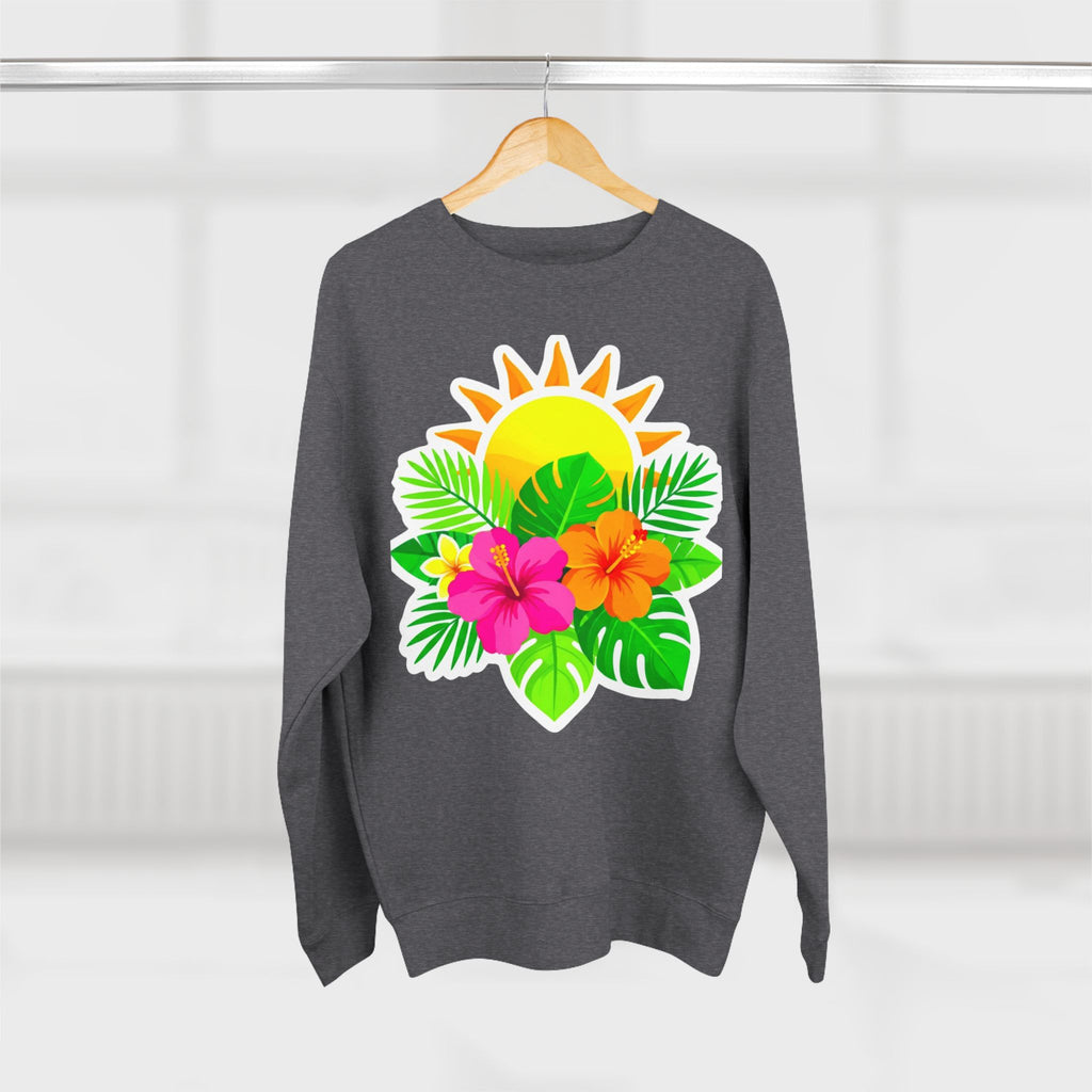 Tropical Hibiscus Crewneck Sweatshirt