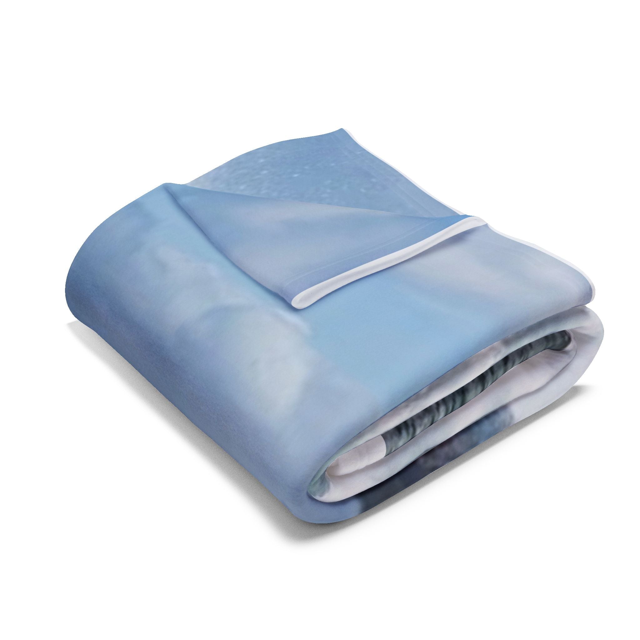 Surf Wave Arctic Fleece Blanket — Ocean Surfing Photo Throw