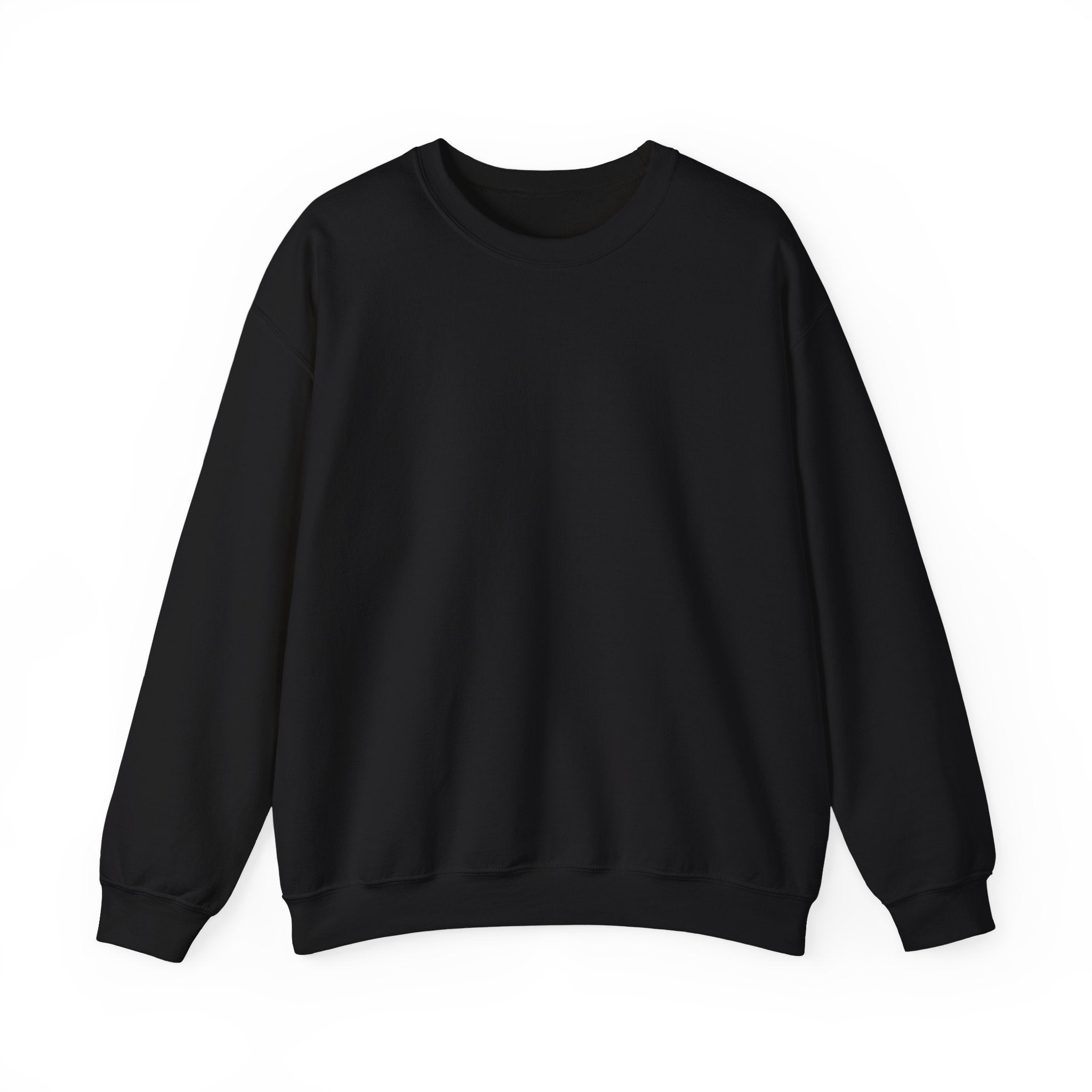 Crewneck Sweatshirt — Back Graphic Positive Notes Design ("A Place For Everyone Here")