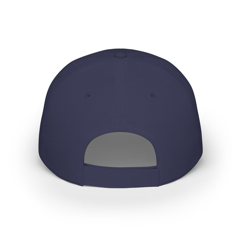 Patriotic Eagle Baseball Cap — American Flag Embroidered Red Low-Profile Hat