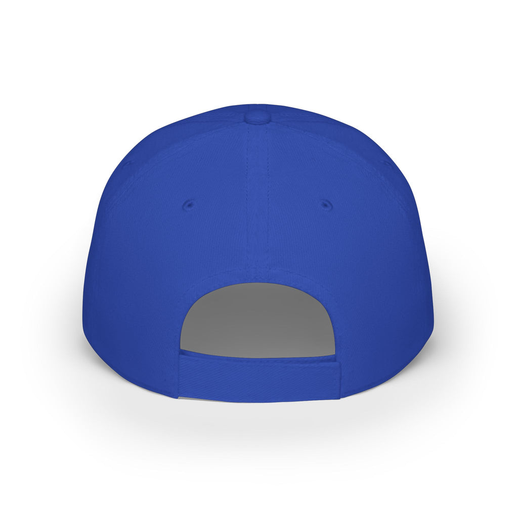 Patriotic Eagle Baseball Cap — American Flag Embroidered Red Low-Profile Hat