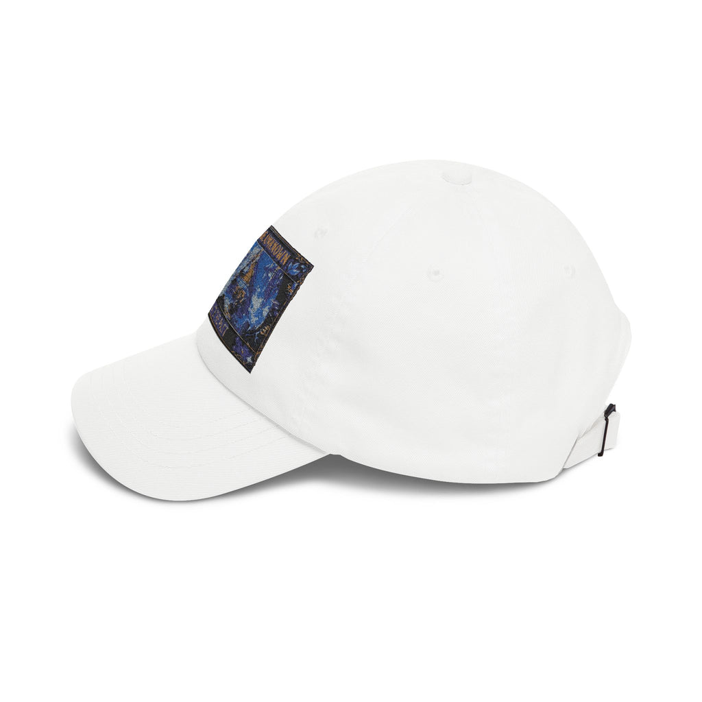 Dad Cap – 'Step Into the Unknown, Eliminate the Past' Adventure Embroidered Hat
