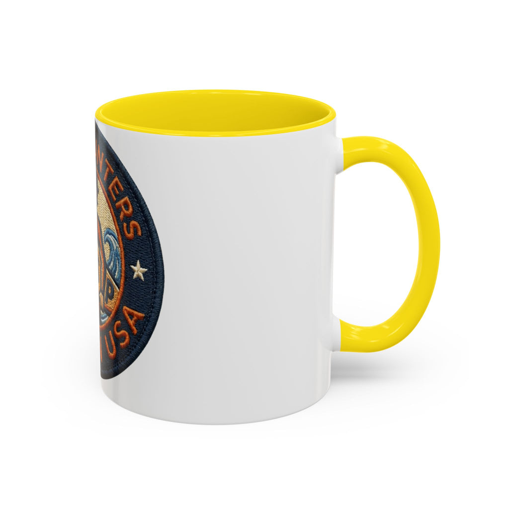 Surf's Up Wave Hunters Coffee Mug — Retro Surfin' USA Accent Mug