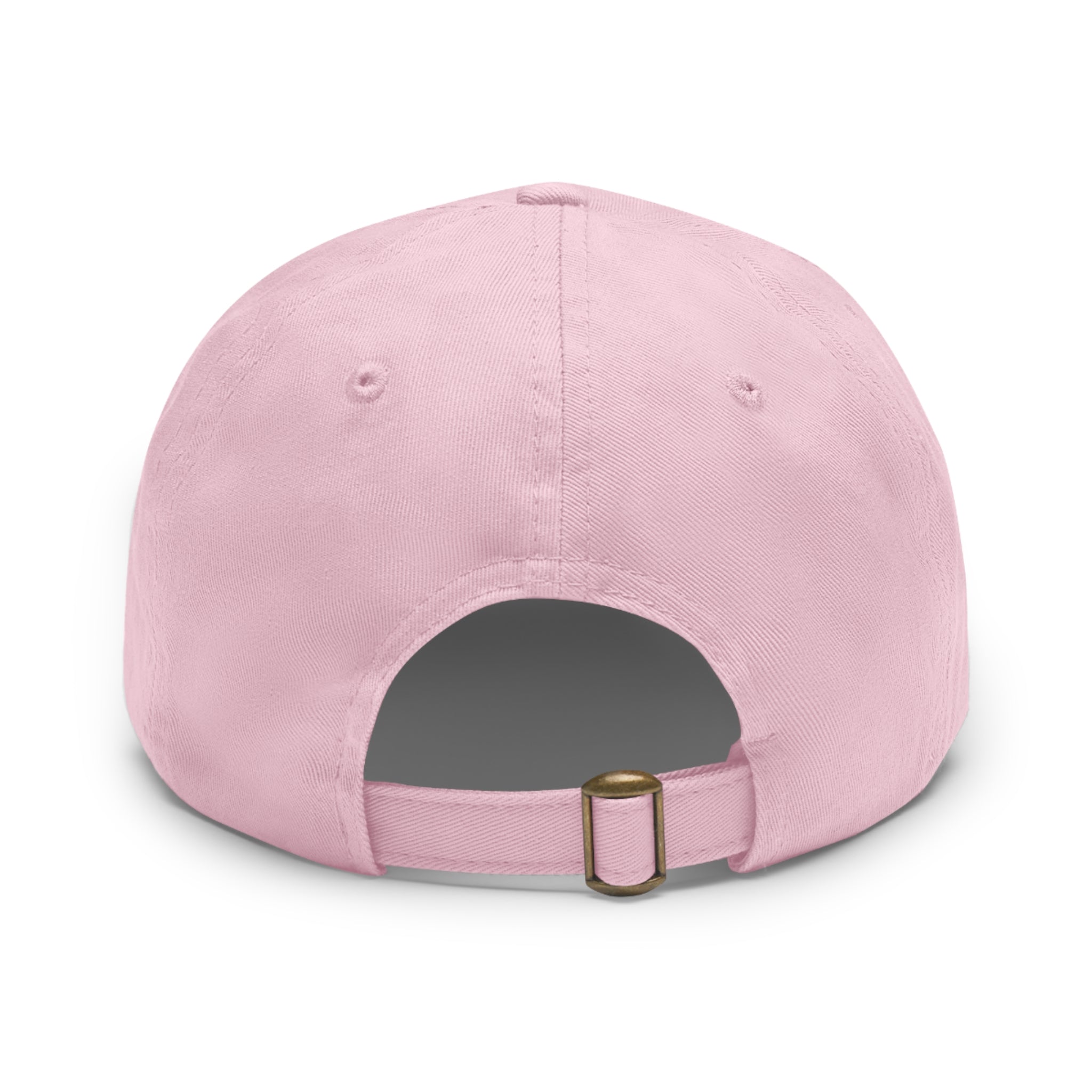 Frog Patch Dad Hat — 'Just Frog It' Leather Patch Baseball Cap