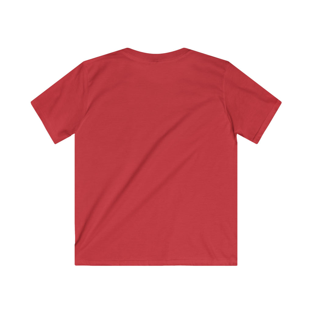 Kids Lion T‑Shirt — Blue Neon Mane Graphic Tee for Boys & Girls