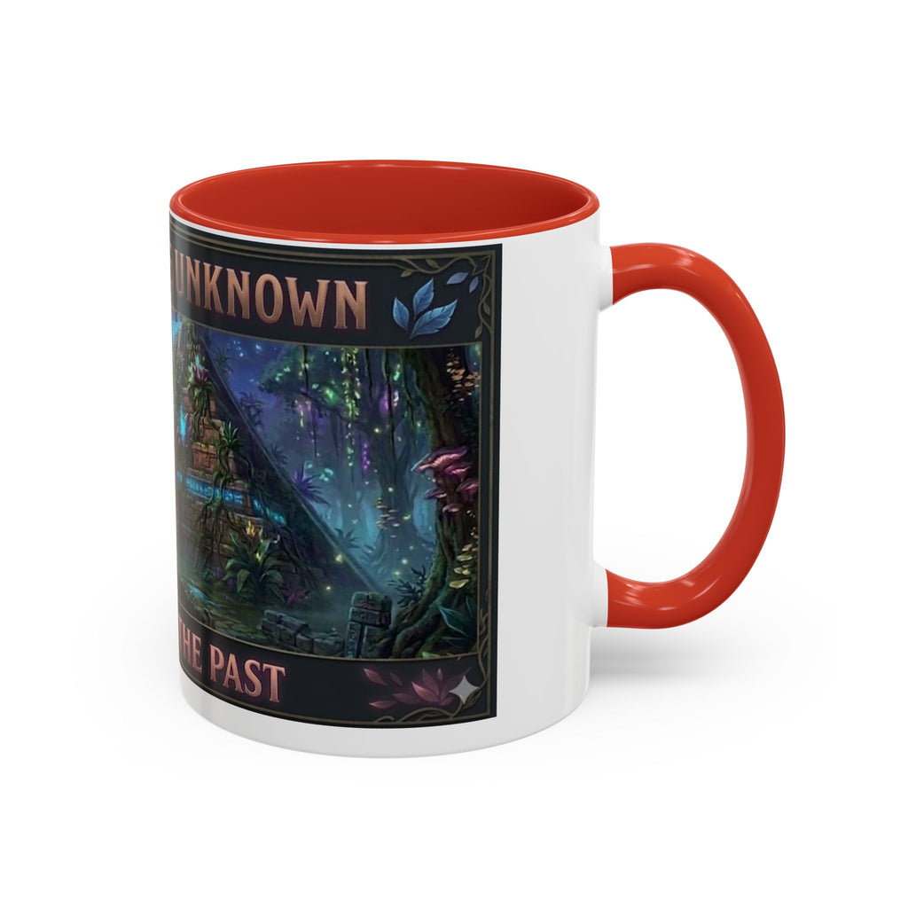 Mystical Adventure Coffee Mug — "Step Into the Unknown, Illuminate the Past"