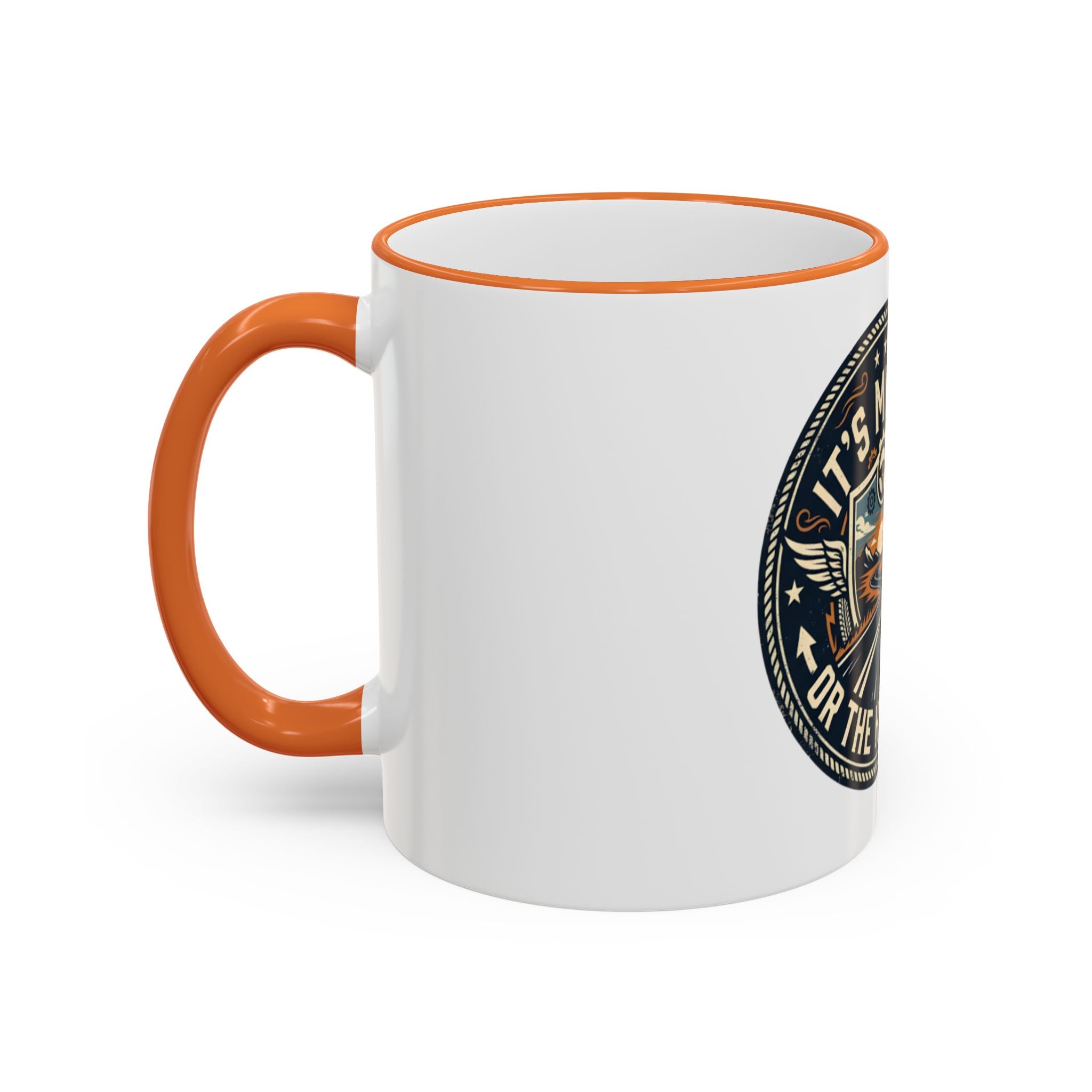 Accent Rim & Handle Mug (11oz, 15oz)
