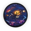 Galaxy Solar System Wall Clock — Decorative Space-Themed Clock for Kids & Sci‑Fi Fans