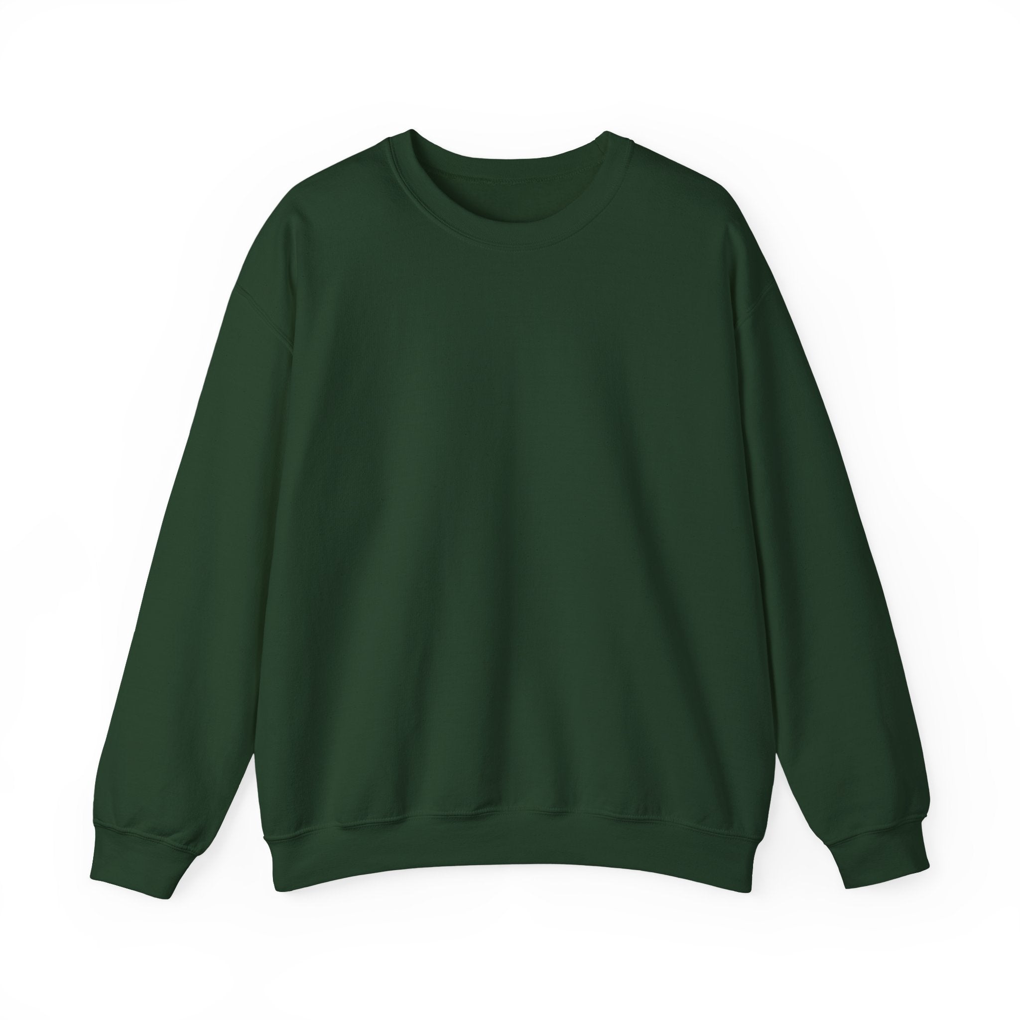 Crewneck Sweatshirt — Back Graphic Positive Notes Design ("A Place For Everyone Here")