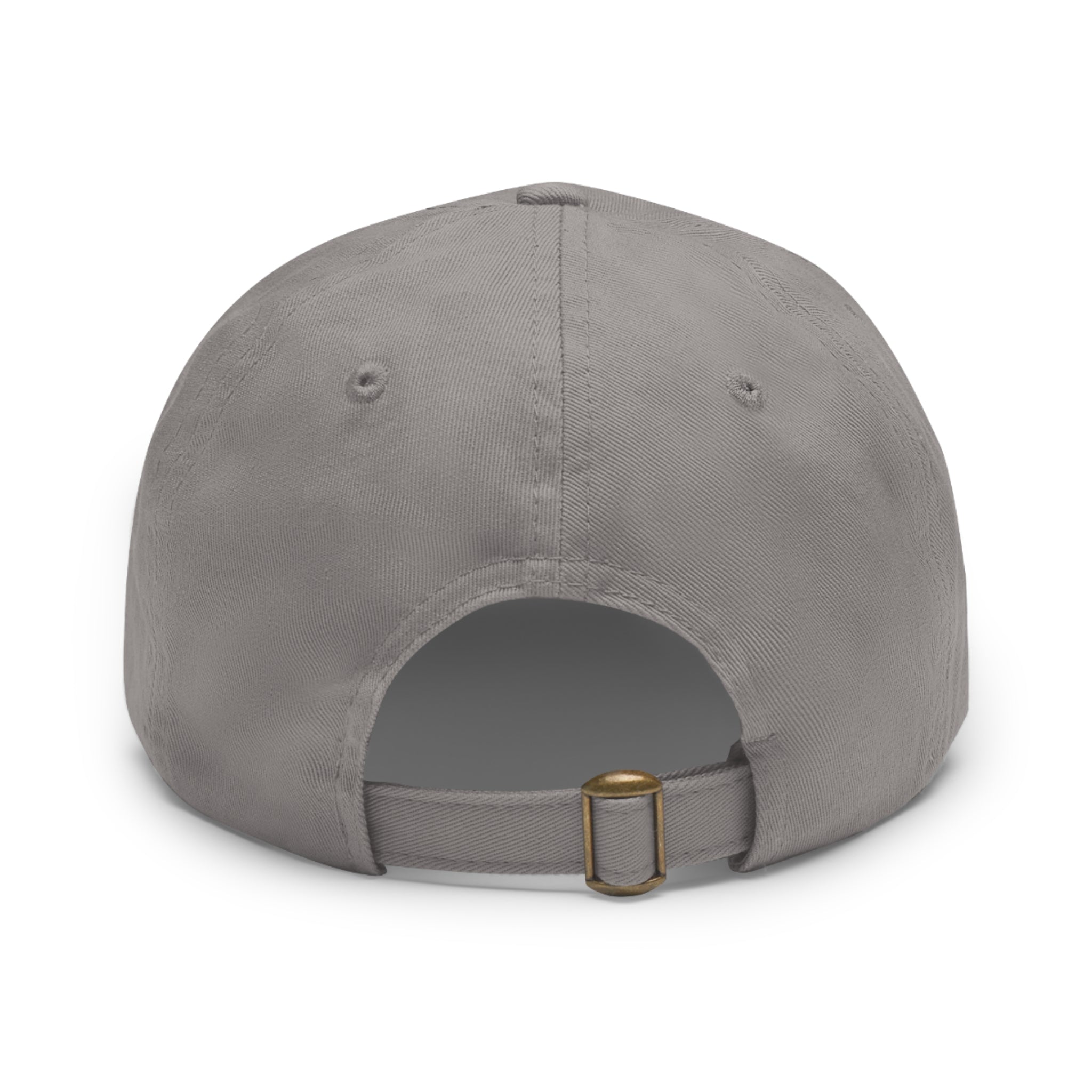 Frog Patch Dad Hat — 'Just Frog It' Leather Patch Baseball Cap