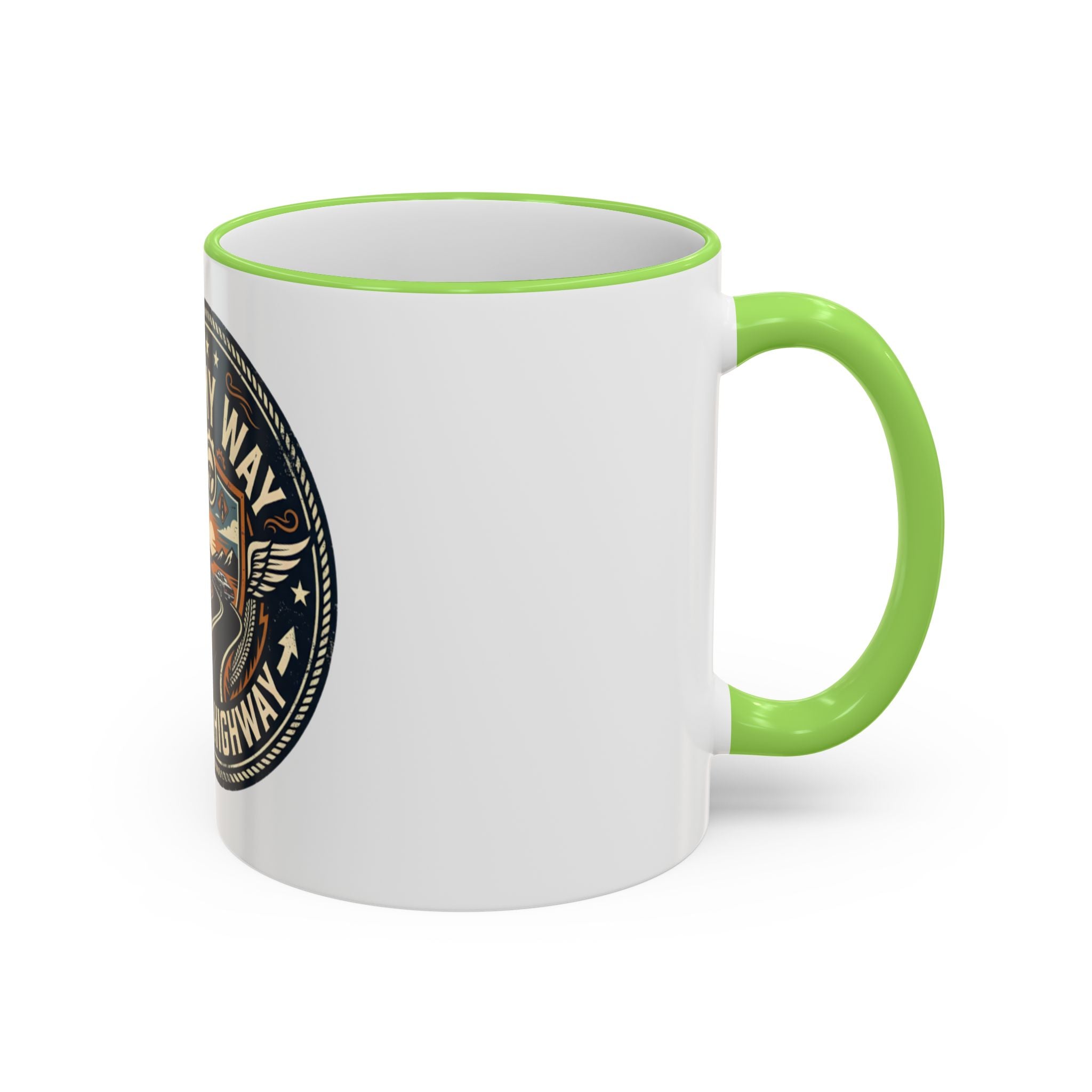Accent Rim & Handle Mug (11oz, 15oz)