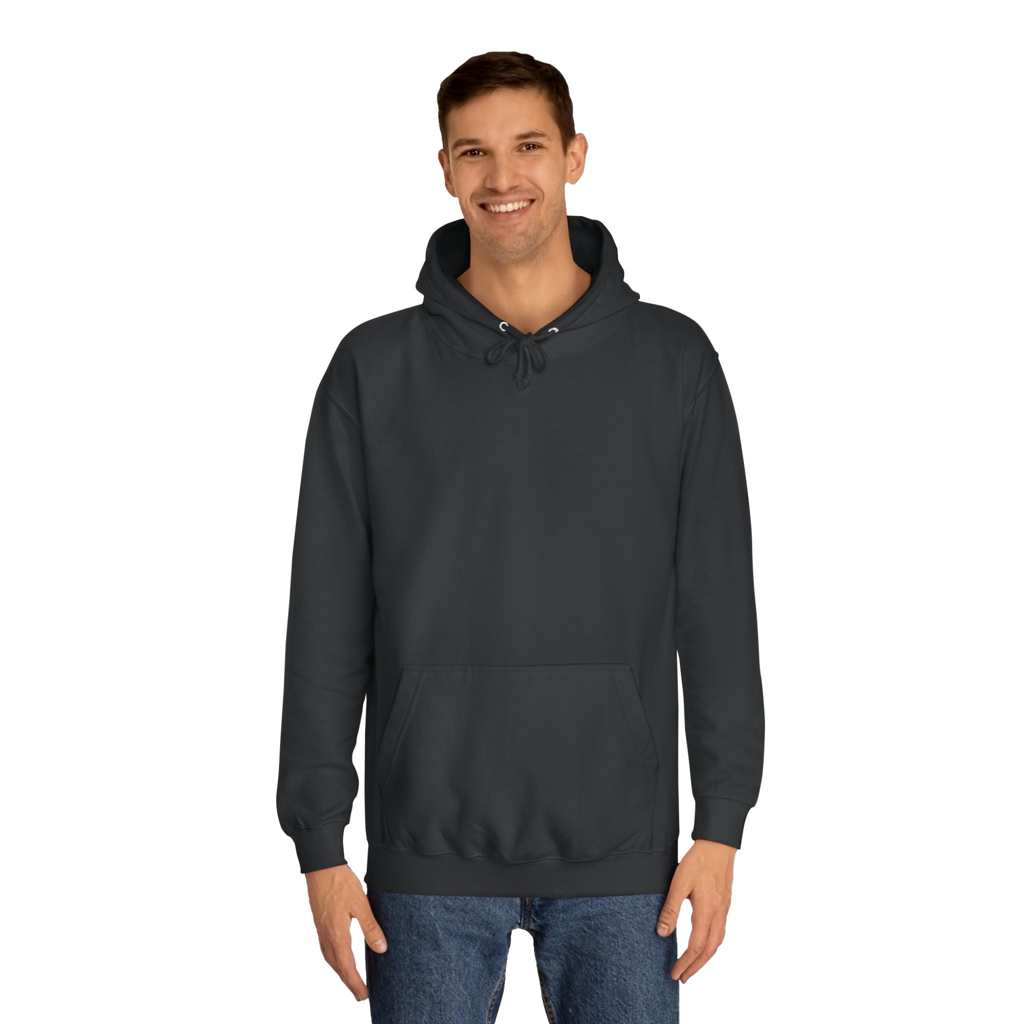 Beach Scene Hoodie — "The Beach" Retro Sunset Palm Design