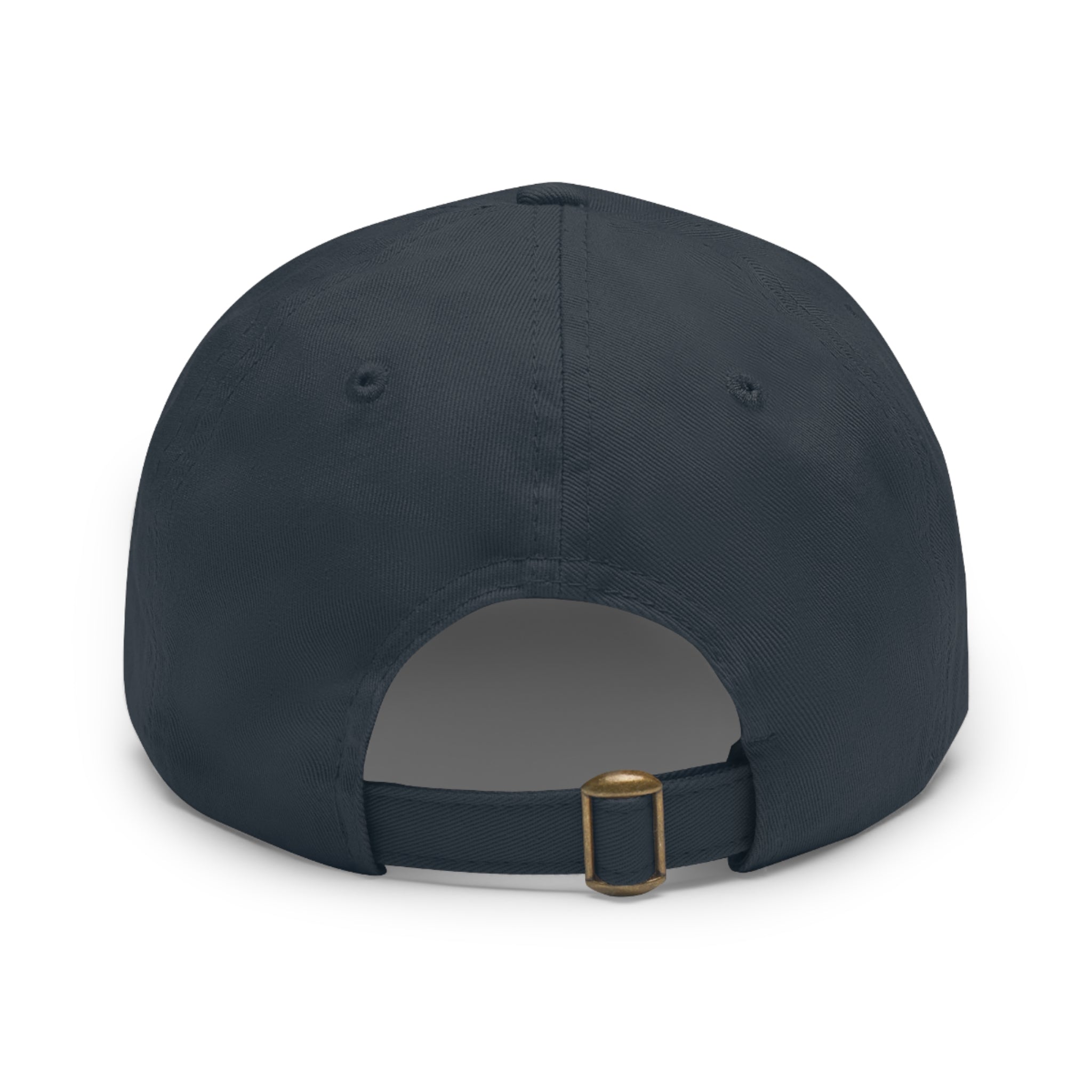 Frog Patch Dad Hat — 'Just Frog It' Leather Patch Baseball Cap