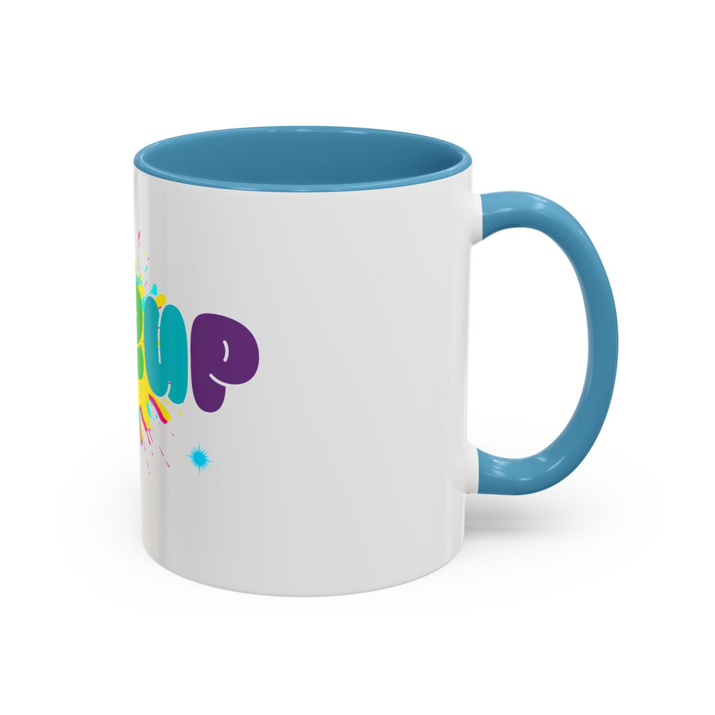 Wazzup Rainbow Splash Accent Coffee Mug (11/15oz)
