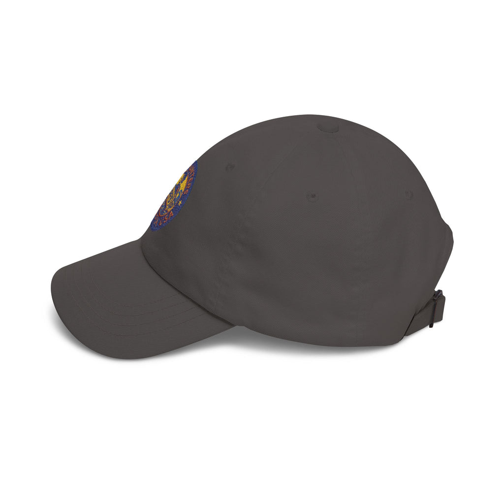 Dad Cap — Retro Surf Patch “Wave Hunter Surfin USA” Embroidered Baseball Hat