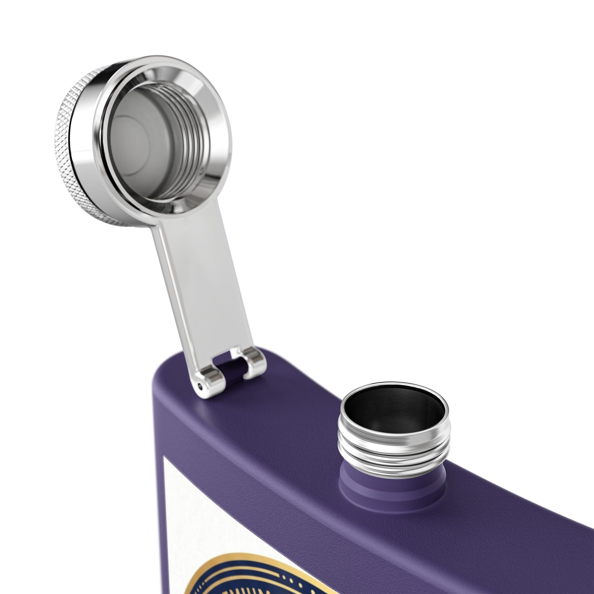 Flask — Celestial Elixir Stainless Steel 6oz Hip Flask