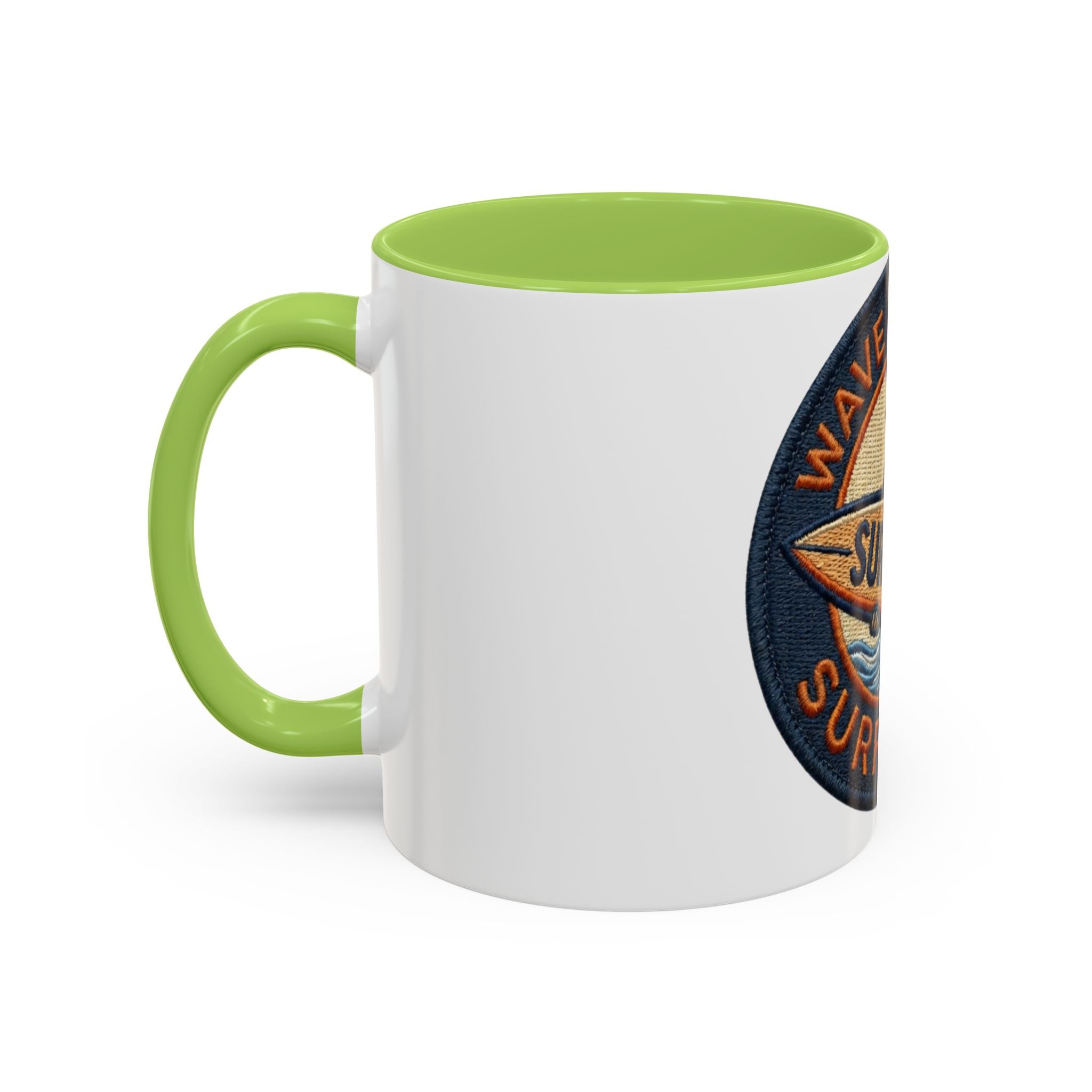 Surf's Up Wave Hunters Coffee Mug — Retro Surfin' USA Accent Mug