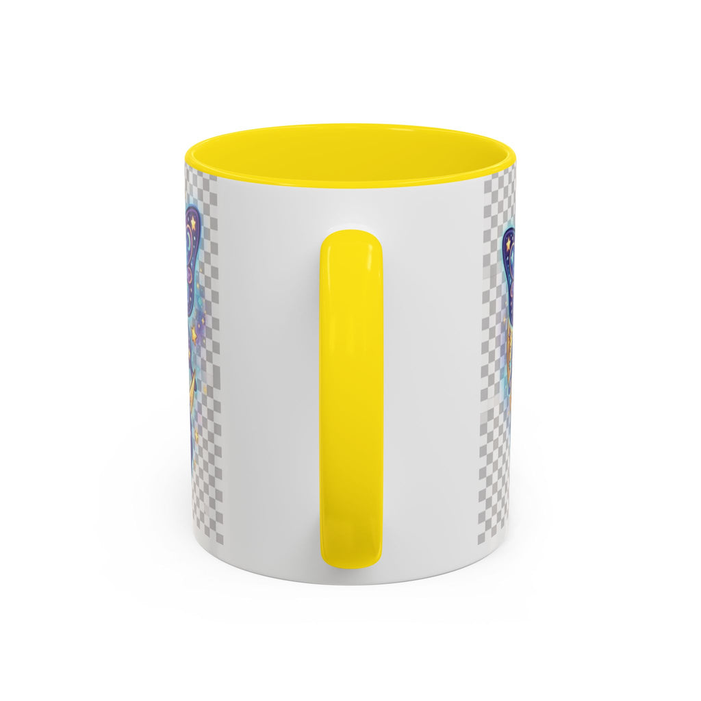 Magic Moon Cat Accent Mug — Cute Fantasy Butterfly Kitty Coffee Cup (11/15oz)