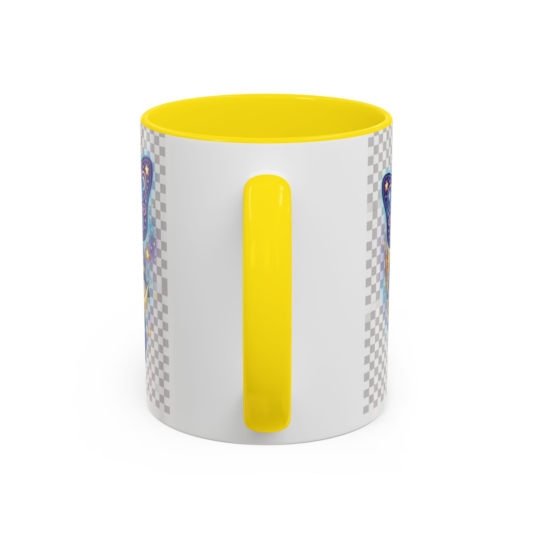 Magic Moon Cat Accent Mug — Cute Fantasy Butterfly Kitty Coffee Cup (11/15oz)