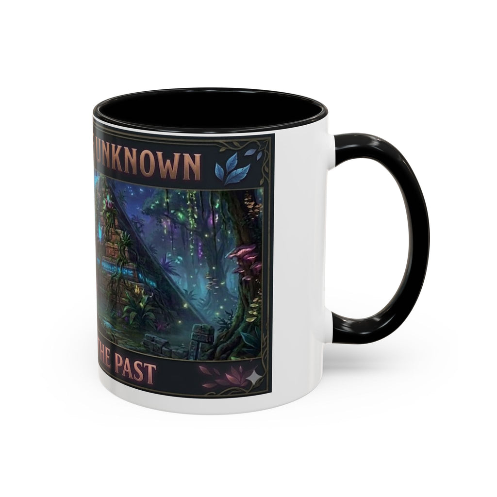 Mystical Adventure Coffee Mug — "Step Into the Unknown, Illuminate the Past"