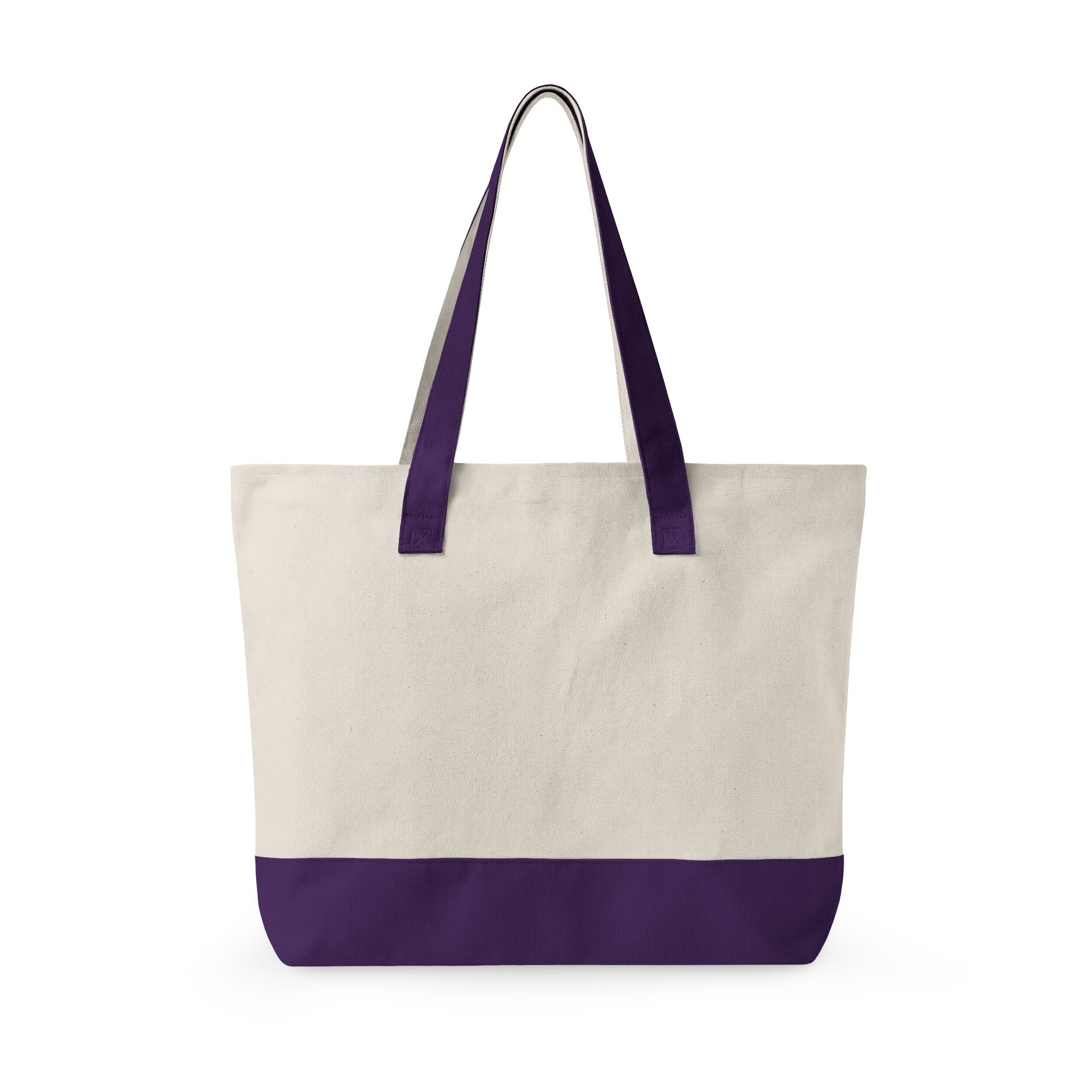 Canvas Tote Bag — Whimsical Moon Cat Butterfly Design