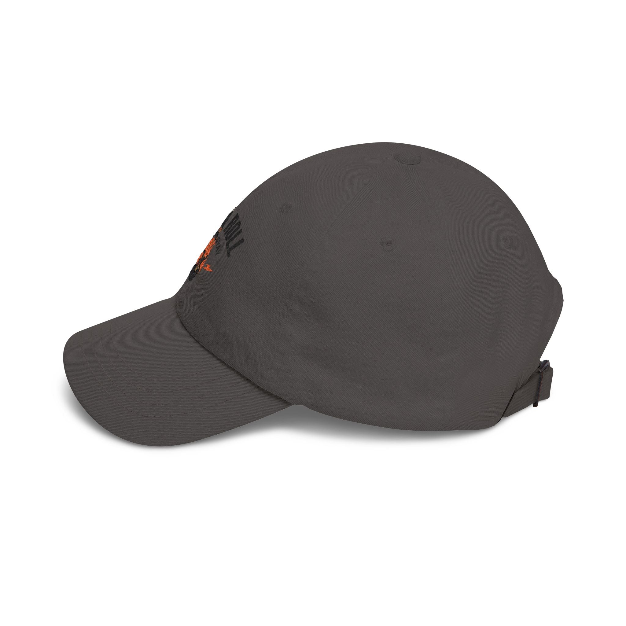 Rock & Roll Dad Cap — Retro Guitar Flames Baseball Hat