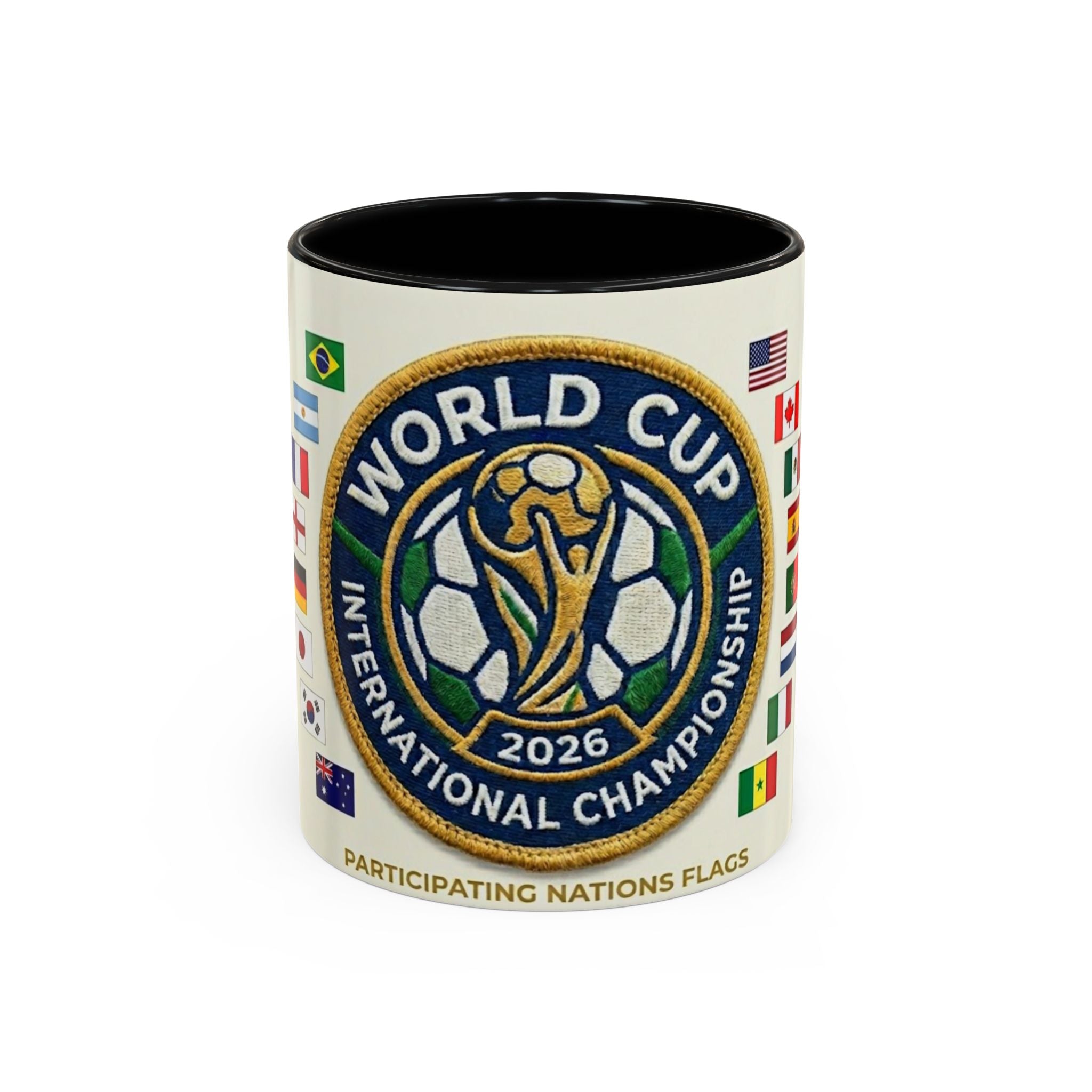 World Cup 2026 Coffee Mug — International Championship Flags 11/15oz