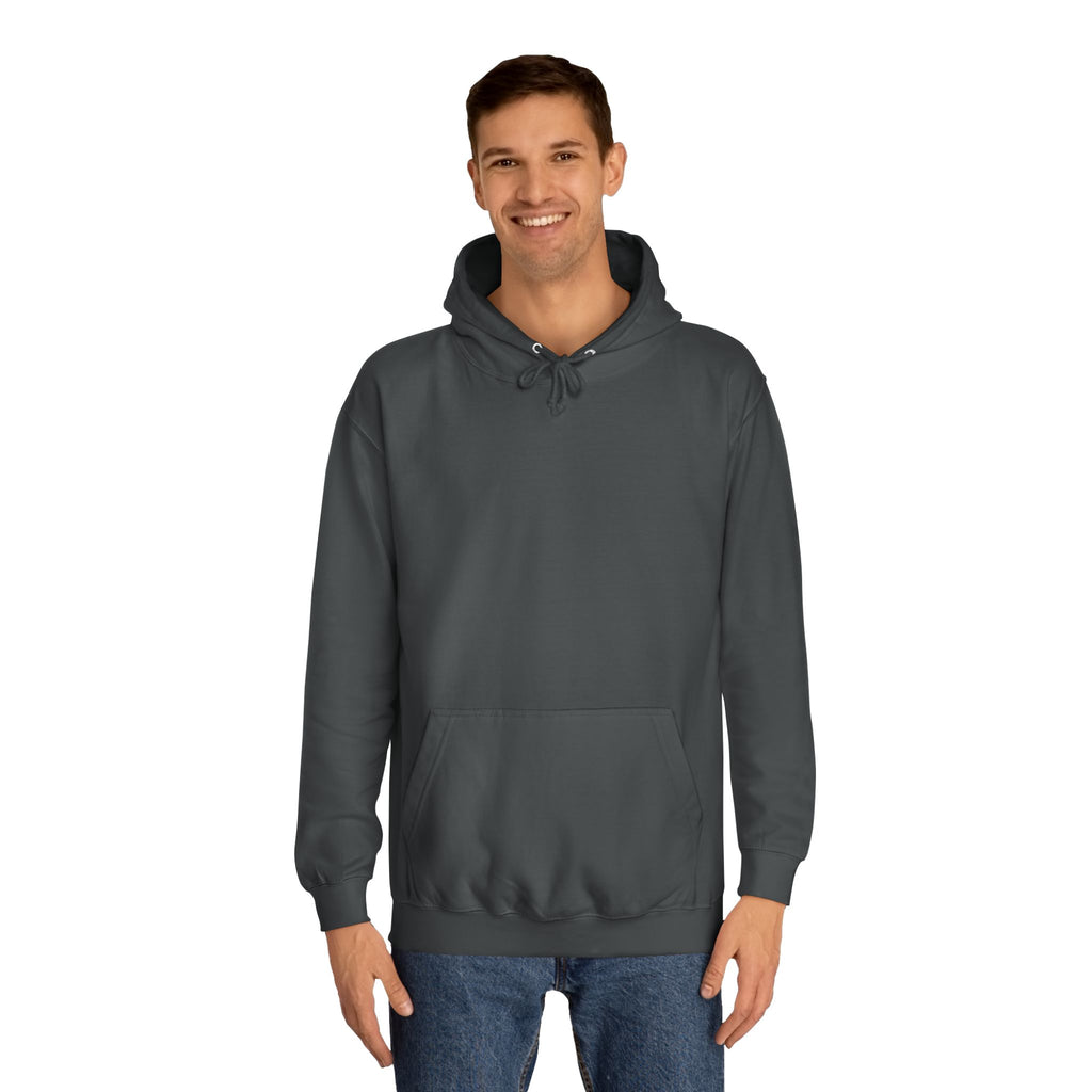 Beach Scene Hoodie — "The Beach" Retro Sunset Palm Design