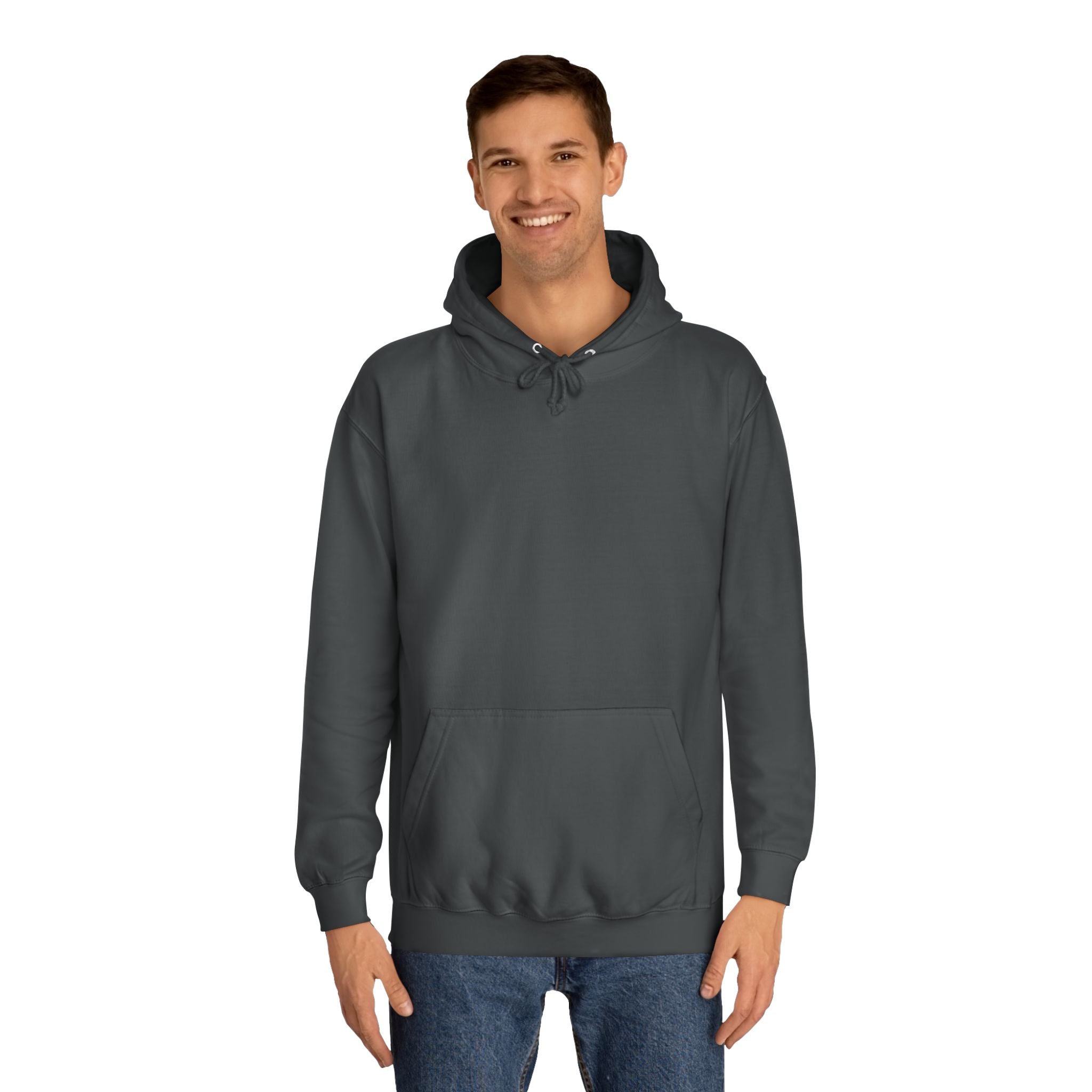 Beach Scene Hoodie — "The Beach" Retro Sunset Palm Design
