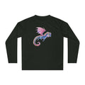 Pastel Dragon Performance Long Sleeve Shirt — Fantasy Cute Winged Dragon Tee