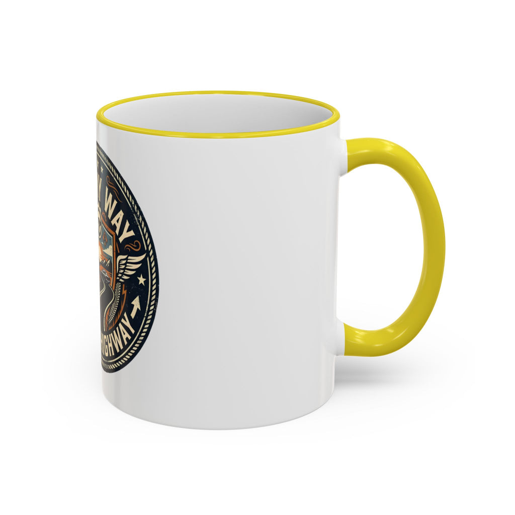 Accent Rim & Handle Mug (11oz, 15oz)