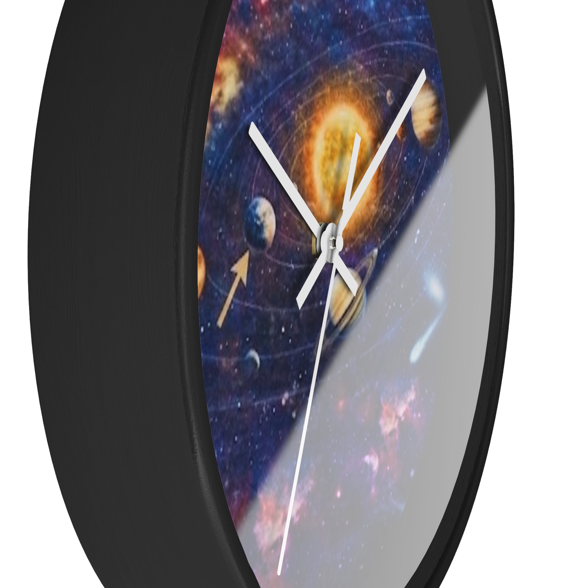 Galaxy Solar System Wall Clock — Decorative Space-Themed Clock for Kids & Sci‑Fi Fans