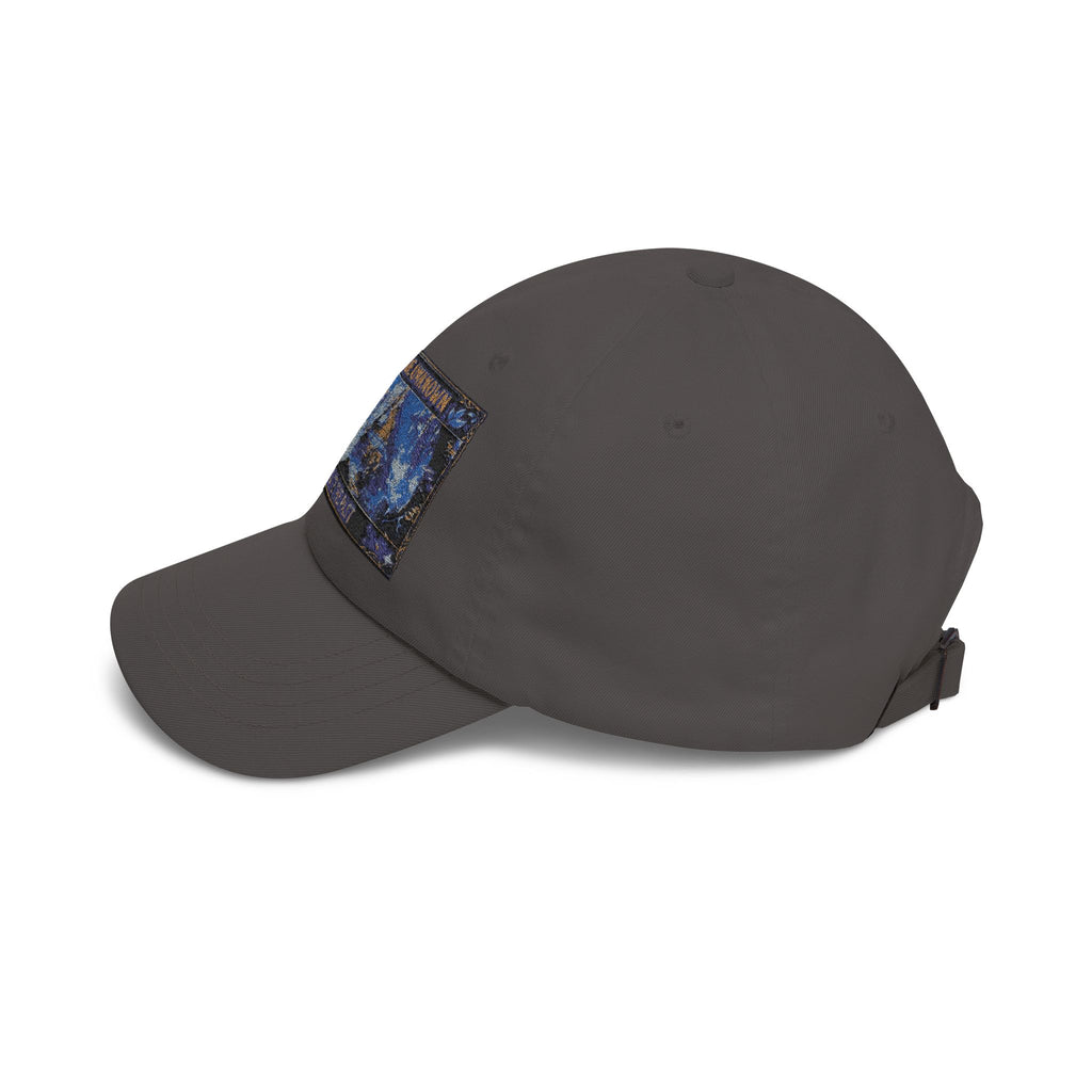 Dad Cap – 'Step Into the Unknown, Eliminate the Past' Adventure Embroidered Hat