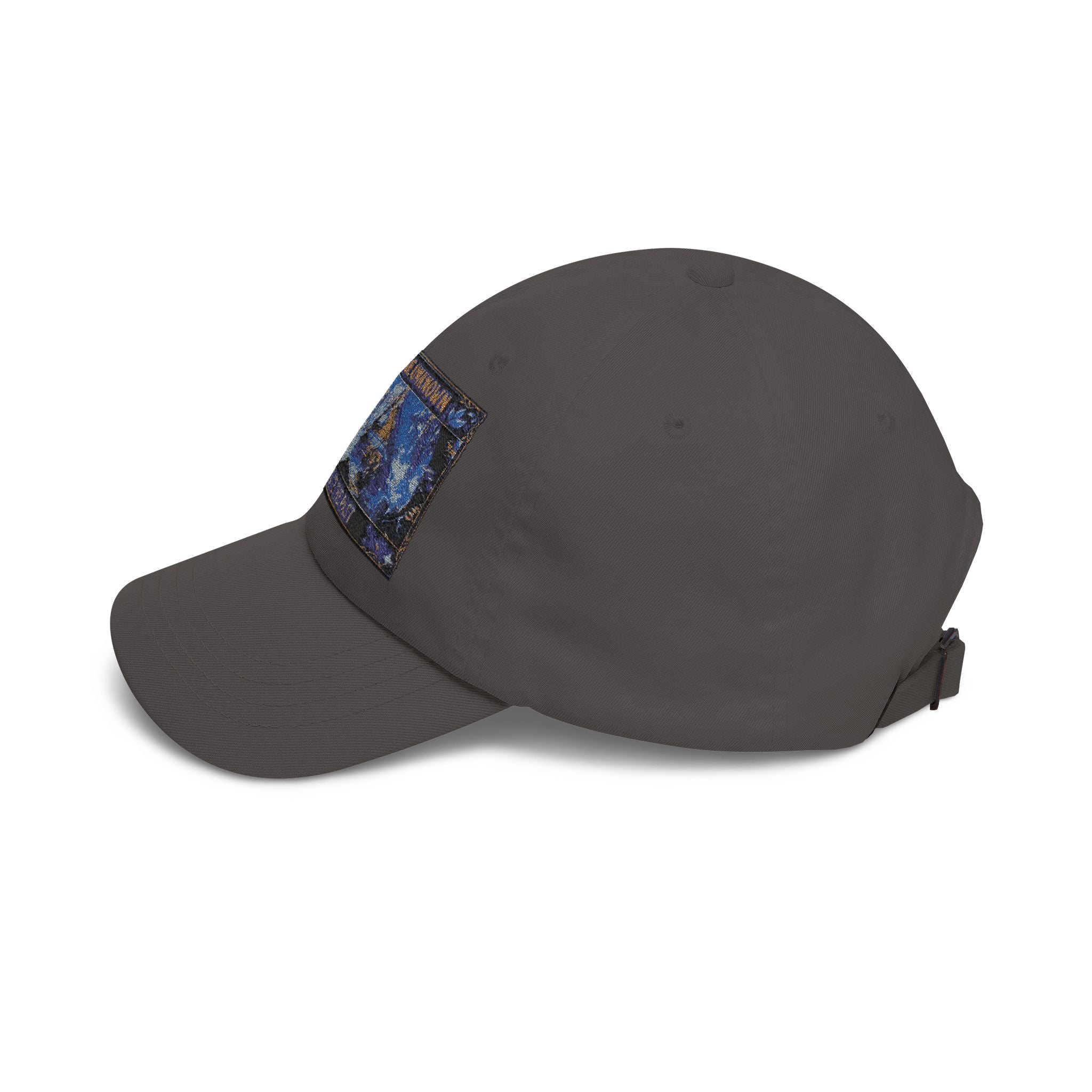 Dad Cap – 'Step Into the Unknown, Eliminate the Past' Adventure Embroidered Hat