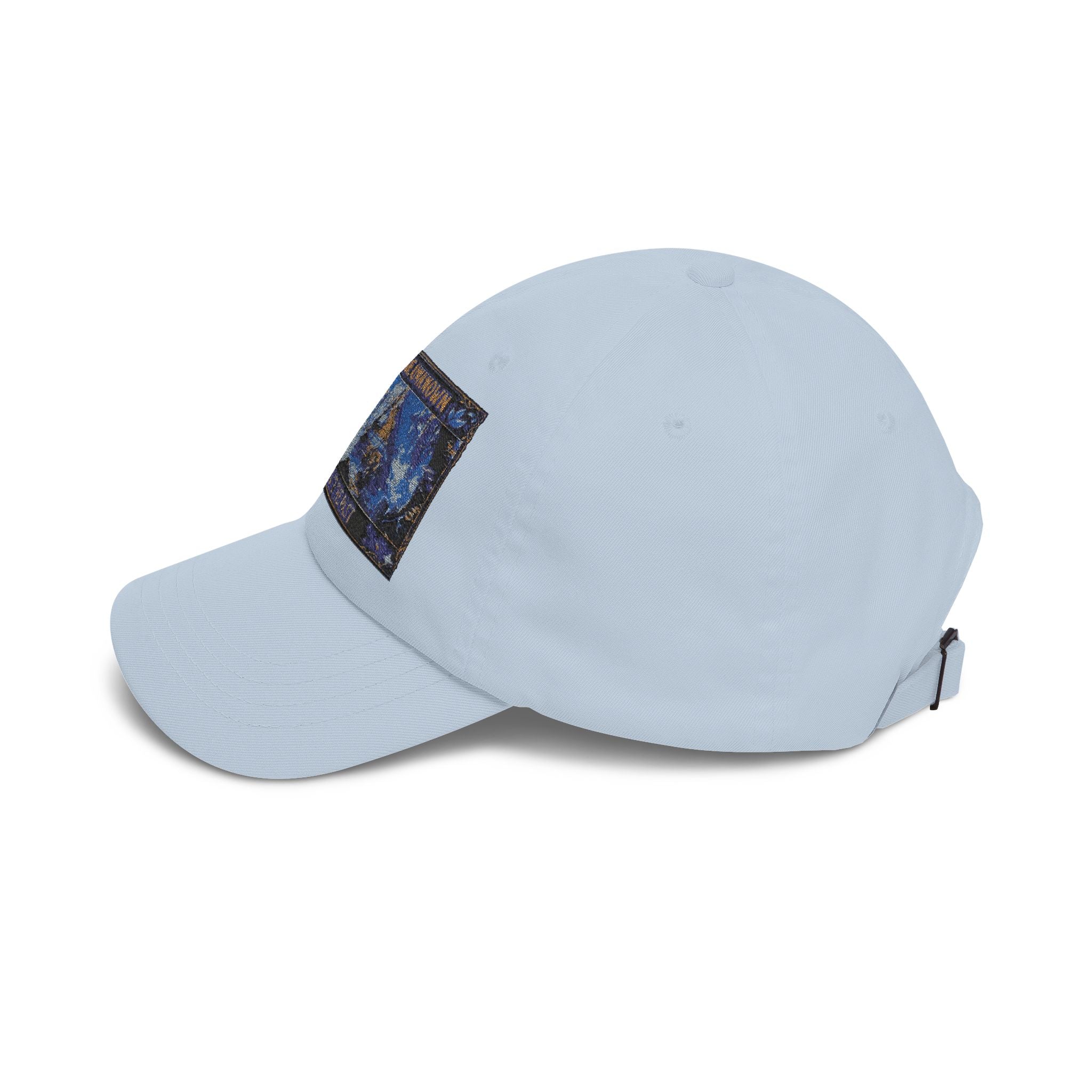 Dad Cap – 'Step Into the Unknown, Eliminate the Past' Adventure Embroidered Hat