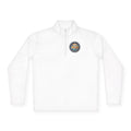 LBI Logo Cozy Crew Quarter-Zip Pullover — Retro Sunset