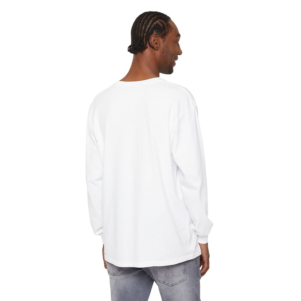 Cute Rainbow Cats Holding Hands Long Sleeve Tee – "Love" Graphic