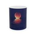 Moonrise Ceramic Mug — Moon Reflection Coffee Cup (11oz & 15oz)