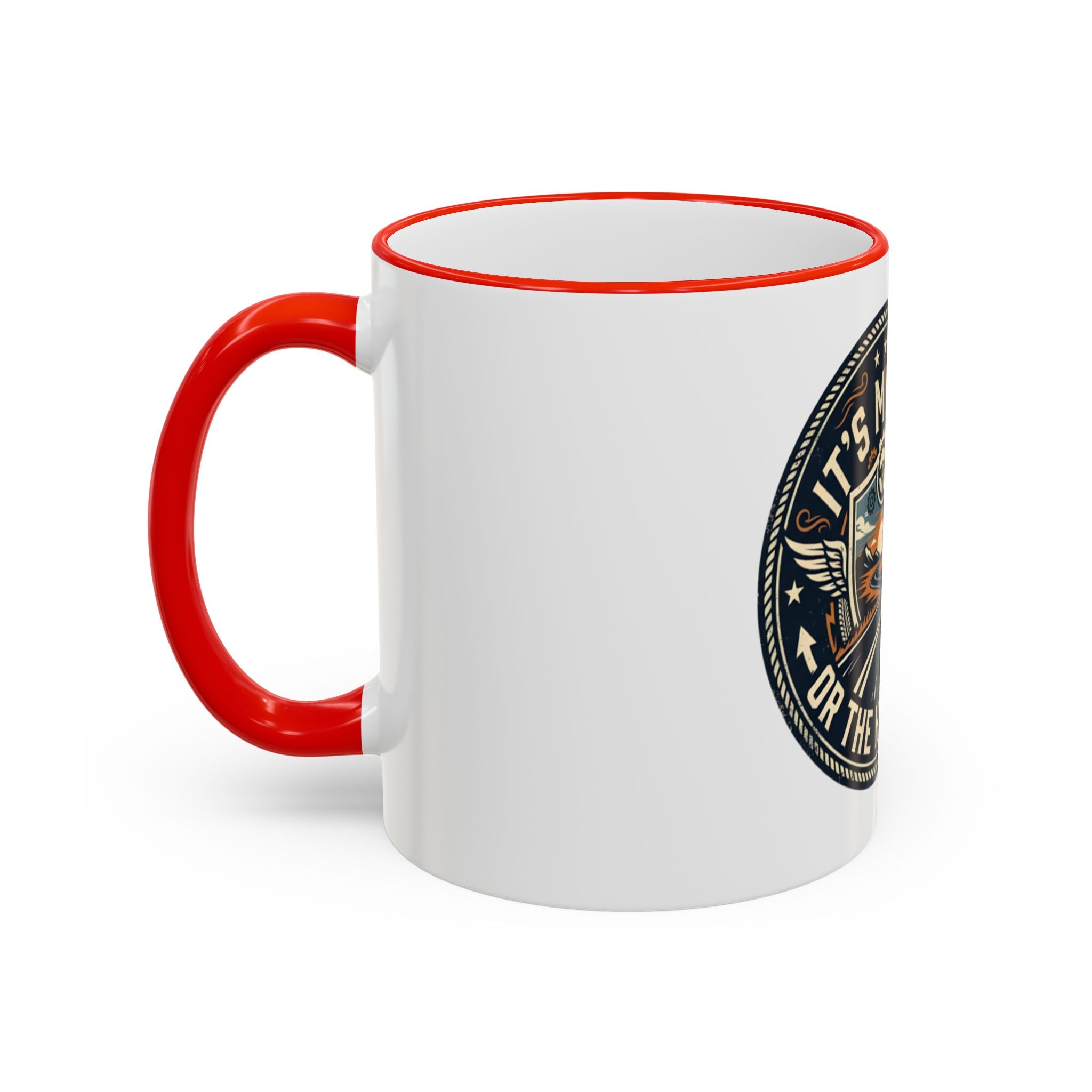 Accent Rim & Handle Mug (11oz, 15oz)