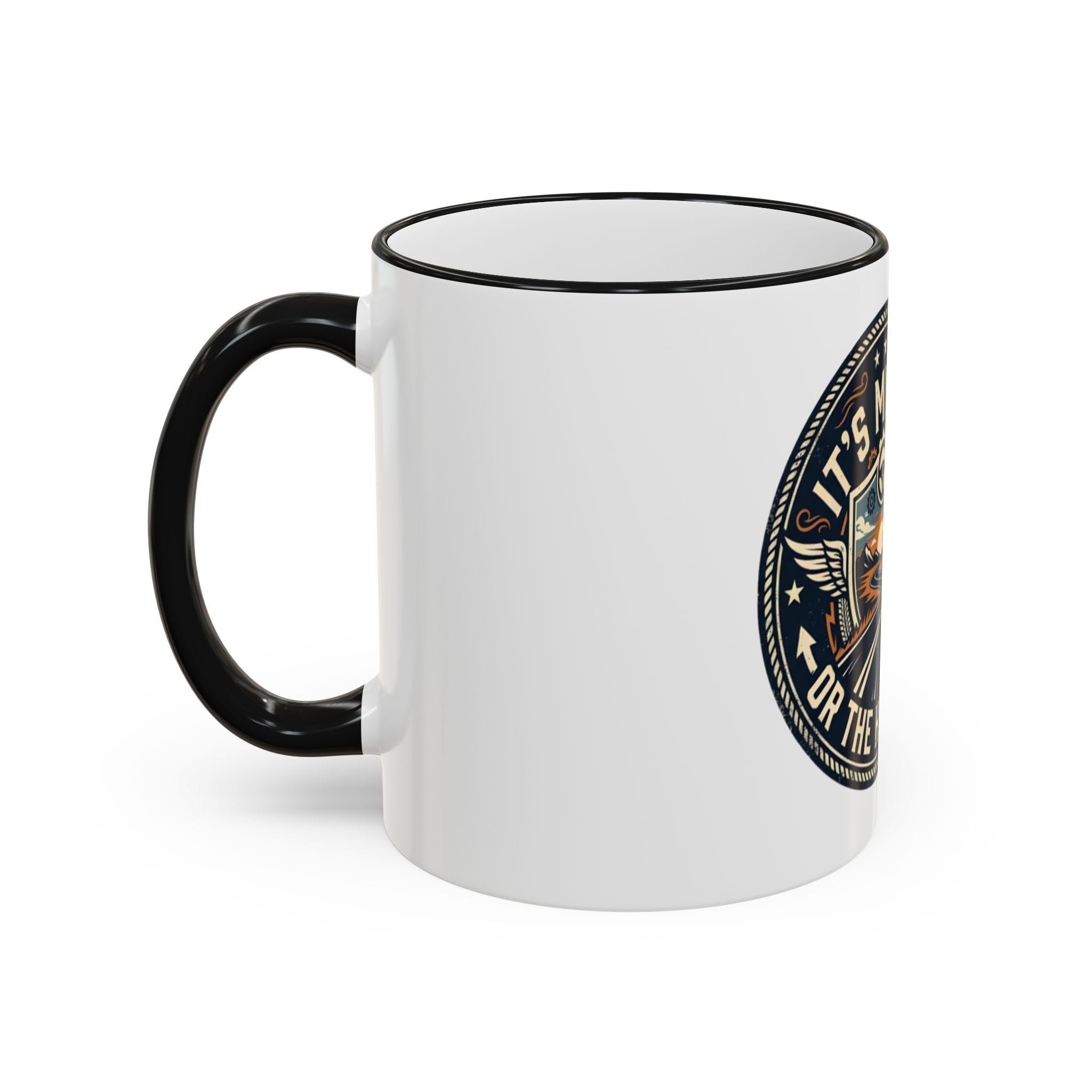 Accent Rim & Handle Mug (11oz, 15oz)